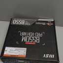 MSI B550M PRO-VDH WiFi ProSeries Motherboard (AMD Ryzen 5000, AM4, DDR4, PCIe 4.0, SATA 6Gb/s, M.2, USB 3.2 Gen 1, Wi-Fi, Bluetooth, D-SUB/HDMI/DP, Micro-ATX)