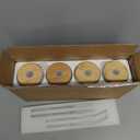 DWTS DANWEITESI Glass Cups with Lids and Straws 4 pcs,16oz Drinking Glasses Set for Coffee Bar Accessories, Iced Coffee Cups with Lids, Matcha Cup Glass Tumbler Reusable for Gifts (Blank Transparent Color)