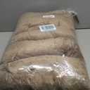 6 Pack Square Seat Cushion Chair Pads for Kitchen Dining Chairs, Soft Comfort Velvet Chair Mat Pillow Cushions with Ties for Office Desk Living Room Tatami 15.5", Khaki