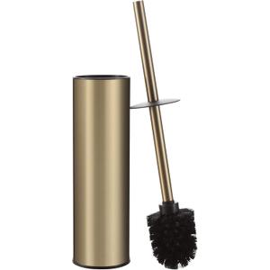 BGL Brushed Gold Toilet Brush and Holder,Stainless Steel Toilet Brushes for Bathroom with Holder