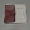 TUCCH Case Wallet for iPhone 14, [RFID Blocking] PU Leather Stand Folio Cover with 4 Card Slots [TPU Protective Interior Shell], Magnetic Flip Case Compatible with iPhone 14 5G 6.1-inch, Dark Red