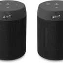 iLive Bluetooth 5.0 Wireless Speaker Pair Black