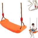 Tree Swing Seat, Swing Set Accessories for Kids Outdoor & Indoor Playground, Orange