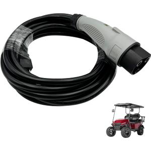 2CR910 Charging Power Cord Assembly 8.2FT Replacement for MadJax XSeries Storm Star EV Golf Carts, UL Listed