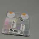 EuTengHao 9600pcs Tube Beads Kit Glass Bugle Seed Beads Small Craft Beads for DIY Bracelet Necklaces Crafting Jewelry Making Supplies with Two Crystal String (7mm, 400 Per Color, 24 Colors)