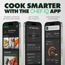 CHEF iQ Sense | Smart Wireless Meat Thermometer | 2 Ultra-Thin Probes | WiFi Unlimited Range | 1000F Heat Safe | 5 Sensors | BBQ, Grill, Oven, Smoker, Air Fryer | Gen3
