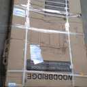 WOODBRIDGE Frameless Sliding Bathtub Door, 56"-60" Width, 62" Height, 3/8" (10 mm) Clear Tempered Glass, Brushed Nickel Finish, Designed for Smooth Door Closing and Opening. MBTDC6062-B5