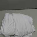 8 Pack White Round Tablecloth 60 Inch Round Table Cloth Fits 20-48 Inch Tables, Wrinkle Resistant and Washable Polyester Fabric Table Cloth Round Table Cover for Dining Wedding Banquet Party
