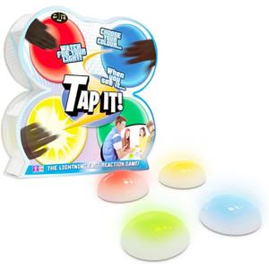Fotorama Tap It Wireless Ultra High-Tech Pod , 4 Fun Games in One, Develop Hand-Eye Coordination, Agility, and Memory, Up to 8 Players, for Ages 6 and Up , White