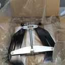 VEVOR Pipe Clamp, 5 to 12 in, High Strength Ultra Clamp with Quick Acting Screws, Steel Pipe Alignment Tool with Lightweight Design, Black