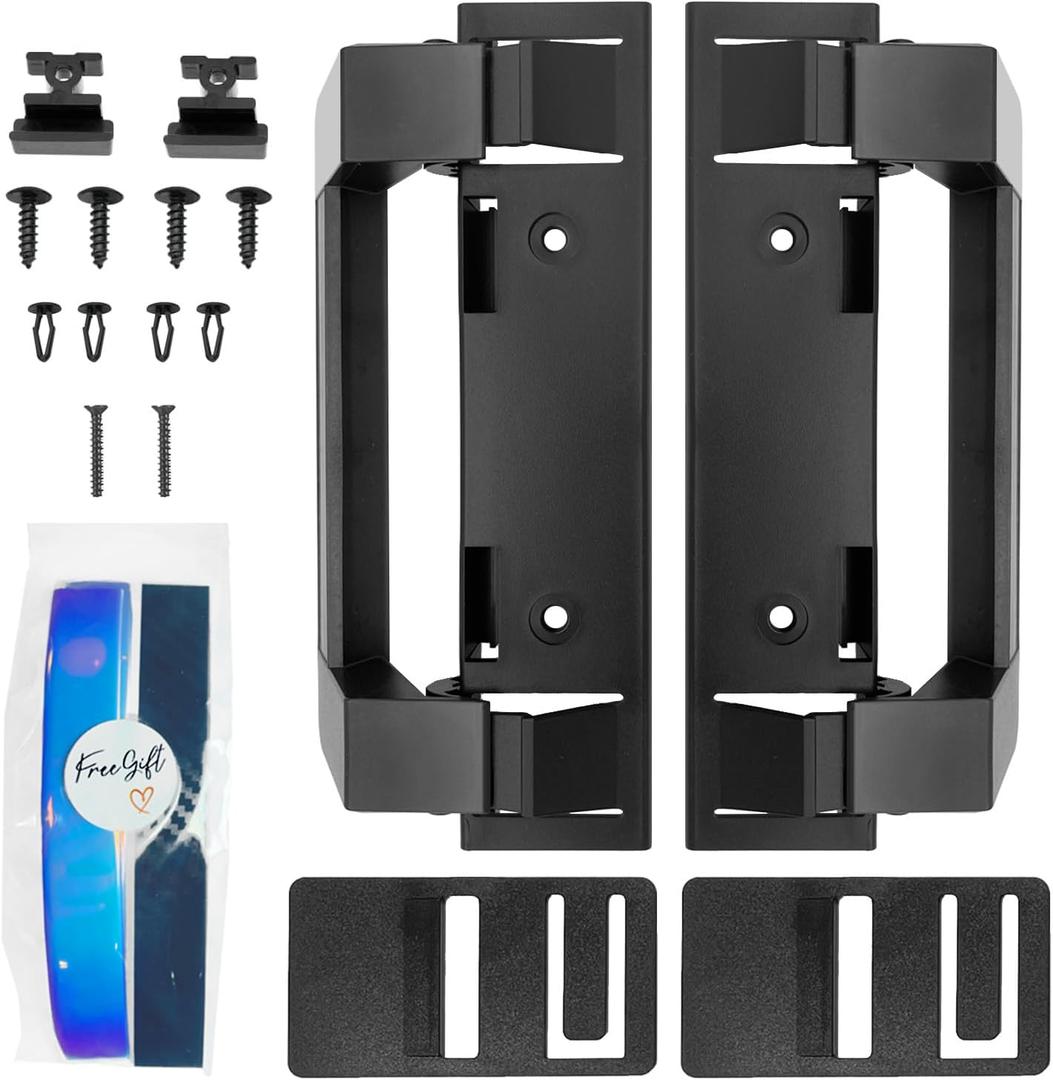 2025 Upgraded 3316882900 RV Refrigerator Door Handle Holder Compatible with Dometic 3316882.900 S,Std Dr Handle Combo-6/8 Amii DM2672, DM2682, DM2872, DM2882(2 Pack)