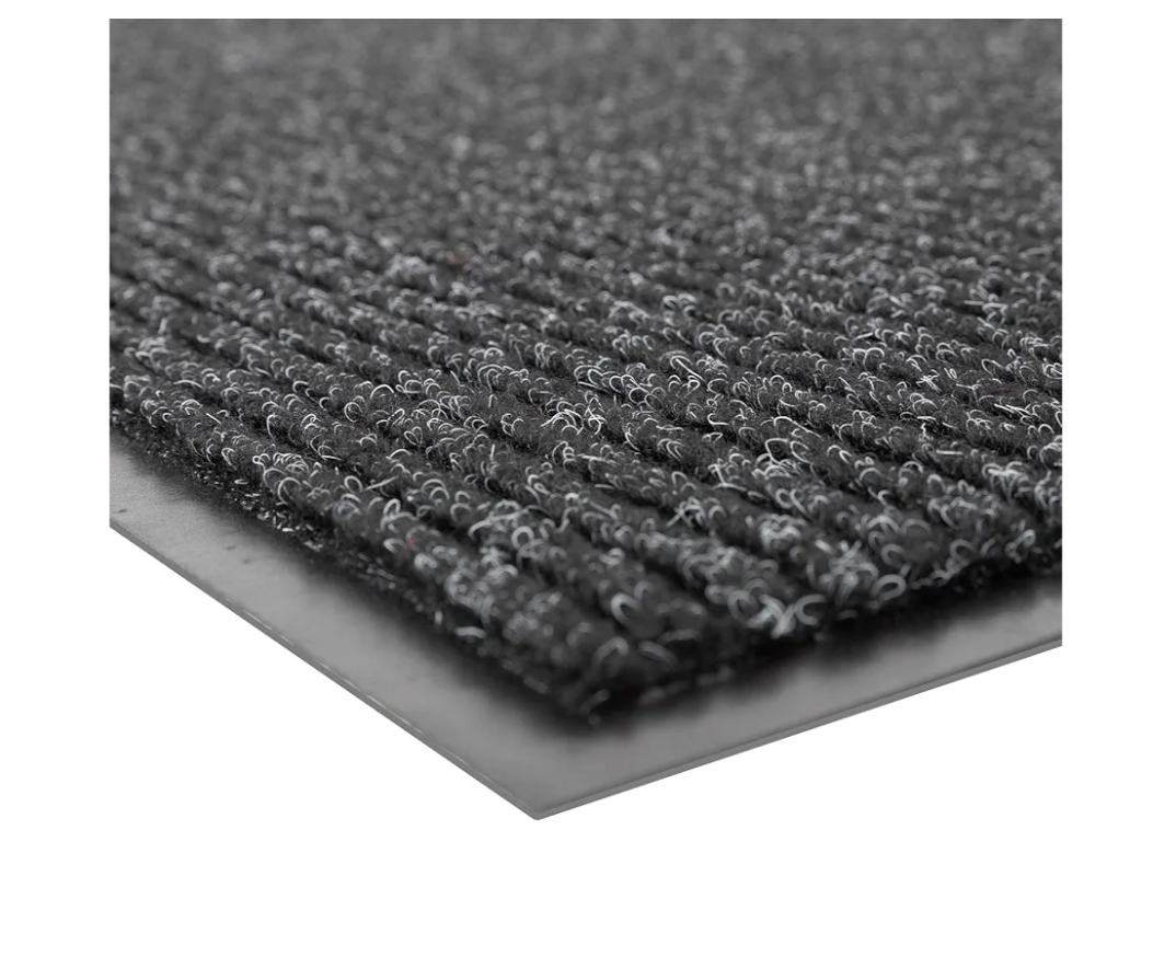 Notrax 109 Brush Step Carpeted Indoor/Outdoor Entrance Mat for Home or Office, 3' X 6',