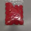 100 Pieces Sewing Machine Spool Pin Felt Pad Red Spool Pin Felts Thread Spool Pin Sewing Machine Spool Adapter Treadle Sewing Machine Parts for DIY Sewing Arts Crafts, 1 x 0.2 x 0.08 Inch