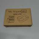 My Vesperbox Lite  Mini Lite - Kids Bento Lunch Box  Extra Durable Lunchbox for Toddlers and School  Leakproof, Child-Friendly, Ideal for Daycare, Preschool & Elementary School (7.48 x 5.12 x 1.97 in, Mini Lite - Purple Blue - 19x13x5cm)