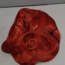 SARLA Girls Red Wig Long Wavy Synthetic Hair 24 Inch for Cosplay Party Halloween Costume Child Size