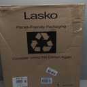 Lasko Pedestal Fan, Oscillating Fan for Bedroom with Adjustable Height and 3 Cooling Speeds, Portable, 18", Black, 1827