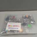 50 Pack Heavy-Duty Retractable Badge Holders with Carabiner Clip and Key Ring, Black ID Badge Reel for Office, ID Card Holder and Key Chain