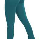 Sunzel High Waist Mini Flared Leggings for Women, Tummy Control Casual Flare Yoga Pants for Yoga Workout Gym (Large, Forest Green)