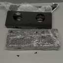 Ferraycle 4 Pieces Stainless Steel Lock and Door Reinforcer Plate Lock Reinforce and Repair Bronze Finish Door Jamb Reinforcement 5-1/2 Inch, 2-3/8' x 1-3/4 Inches for Front Entry Bedroom Home