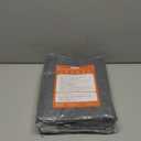 LOOBANI 2 Packs Extra Large Reusable Dog Mat for Floor, Non-Slip Washable Pee Pad for Dogs, Fast Absorbent Pet Whelping Pads, Puppy Playpen Mat for Incontinence, Housebreak, Crate, 48x48in, Gray