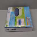 INTEX 28021E Pool Cover: for 10ft Round Easy Set Pools  Includes Rope Tie  Drain Holes  12in Overhang  Snug Fit
