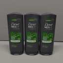 Dove Men+Care Body Wash Extra Fresh 3 Count for Men's Skin Care Body Wash Effectively Washes Away Bacteria While Nourishing Your Skin 18 oz