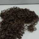 Curly Feather Crochet Hair Human Hair Feeling 100 Roots Pre-Separated miracle knot 18 Inch Deep Wave crochet Hair For Black Women (4#, 18 Inch-100 Roots)