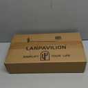 LanPavilion iPad Stand, Adjustable Tablet Floor Stand Metal Tablet Holder with Flexible Gooseneck, Compatible with iPad, Kindle, and Cell Phones (4.7''-13''), Ideal for Hands-Free Use