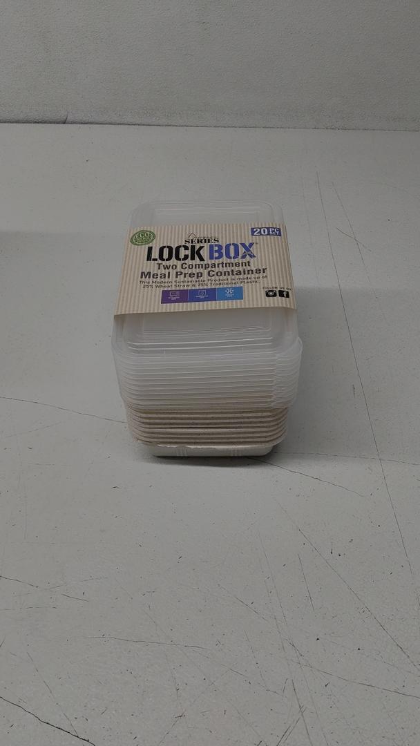 Lock Box Meal Prep Containers  10 Pack Lock Box Meal Prep Containers  10 Pack