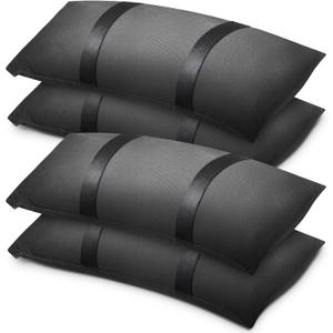 200 LBS Umbrella Base Weight Sandbags, Sand Bags for Weight, 4 Packs Fillable Sandbags for Umbrella Base, Weatherproof Furniture Heavy Duty Weight Bags For Cantilever Patio Umbrella Trampoline Garden