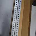 1 Pack 8ft x 1.75in Galvanized Square Sign Post with 7/16in Holes