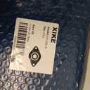 XIKE 2 Pcs UCFL206-20 Bore 1-1/4" Pillow Block Flange Mounted Ball Bearings, Solid Cast Iron Base and Self Aligning Chrome Steel Sealed Bearings.