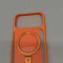 TORRAS for iPhone 17 Pro Max Case with Stand, Camera Control Button, Fit for MagSafe, Military Grade Protection, Translucent Slim Soft Edge Case for iPhone 17 Pro Max 6.9", Orange