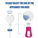 4 x 6mm Magnetic Replacement Charger Cable, 2.7ft Magnetic DC Wire for Rose Tools, Stick Massagers and Toy Massager, Electric, Toothbrush, for children's watches, dog trainers Charging Cable Electronics