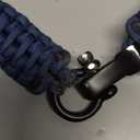 Savior Survival Gear Paracord 20mm/22mm Watch Band with Quick Release - Men & Women - Strap Compatible with Various Smart Watches, including Galaxy (some), S3 Classic, and Fenix 5 (Dark Blue)