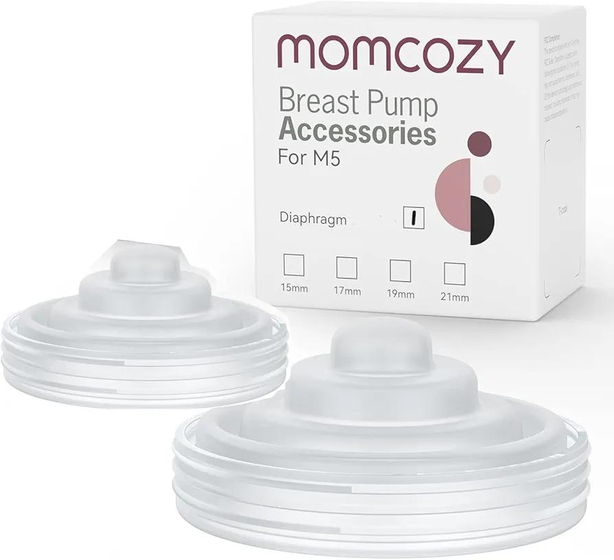 Momcozy M5 Diaphragm, Original Breast Pump Replacement Accessories for M5, 2PCS