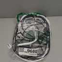 Hat Washer Cage for Washing Machine - Baseball Cap Cleaner Rack, Ball Cap Washing, Dishwasher Safe, Perfect for Cleaning and Protecting Hats in Dishwasher (White/Black 2 Pack (Assembly))