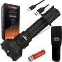 Acebeam L35 2.0 Flashlight Black C-ree XHP70.3 HI LED w/Battery and Eco Sensa USB C Charging Cable Included, acebeam-l3520-black