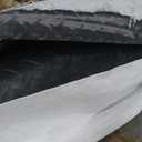 8.2x20 FT Garage Floor Mat, 2.8mm Thickened Garage Flooring Heavy Duty Rubber Garage Floor Mats for Under Car, Diamond Plate Garage Mat for Garage, Workshop, Enclosed Trailer (Black)