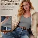 1 Pack Women's Thermal Tank Tops Sleeveless Cotton Underwear Top Sweetheart Neck Ribbed Undershirts Base Layer Vest (Medium)