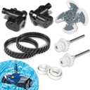 R0796200 Tune Up Rebuild Replacement Parts Fit for Zodiac Baracuda MX8 MX8EL Elite Pool Cleaner, With Engine Assembly, Direction Control Device Kit, Tracks, Drive Shaft Assembly, Wheel Track, Bearings