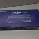 GERYON Vacuum Sealer Machine, Food Vacuum Sealer with Powerful Suction | Slim Design | Easy to Use | Led Indicator Lights for Sous Vide, Meal Prep, w/Starter Kits for Vacuum Seal Container (Black