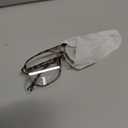 FEISEDY Blue Light Blocking Glasses Fake Nerd Clear Square Computer Lightweight Pilot Glasses Frame Oversized B2866 (Pink Leopard Frame)