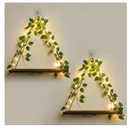 Floating Shelves for Wall,Plant Wall Decor,Hanging Shelf,Cottage Core Decor,Room Decor Aesthetic,Trinket Shelf,Hanging Shelves,Floating Shelves for No Drilling,Two-Piece Set