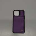 Vinich for iPhone 13 Pro Max Wallet Case with Card Holder, RFID Blocking Credit Slots Kickstand Shockproof Phone Cover for Women Men, Purple