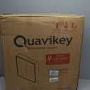 Quavikey 24"x26" LED Mirrored Medicine Cabinet, Recessed or Surface, 2-Door, 24 inches x 26 inches x 4.9 inches