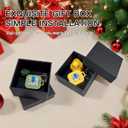 Duck Quacking Fidget Toy - Rechargeable Quacking Duck Keychain, Quacking Duck Stress Reliever with Colorful Lights, Fun & Portable Anxiety Relief Toy (2 PC Quacking Duck)