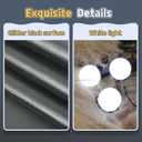 Black Marquee Numbers 4 Feet Tall: Large 50th Birthday Decorations for Her Him 4FT Light Up Numbers White Anniversary Party Decor Big Backdrop Foam Cardboard Number 50