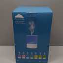 BlueHills Premium 4000 ml XL Essential Oil Diffuser 4L 4 Liter 70 Hour Run Humidifier Aromatherapy 1 Gallon Big Capacity High Mist Output for Large Room Home Mood Lights Long Run Diffuser White E401