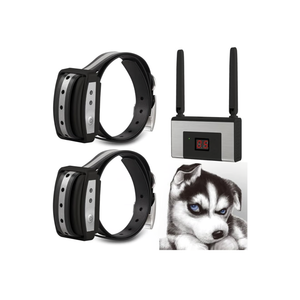 Electric Wireless Dog Fence System, Pet Containment System for 2 Dogs